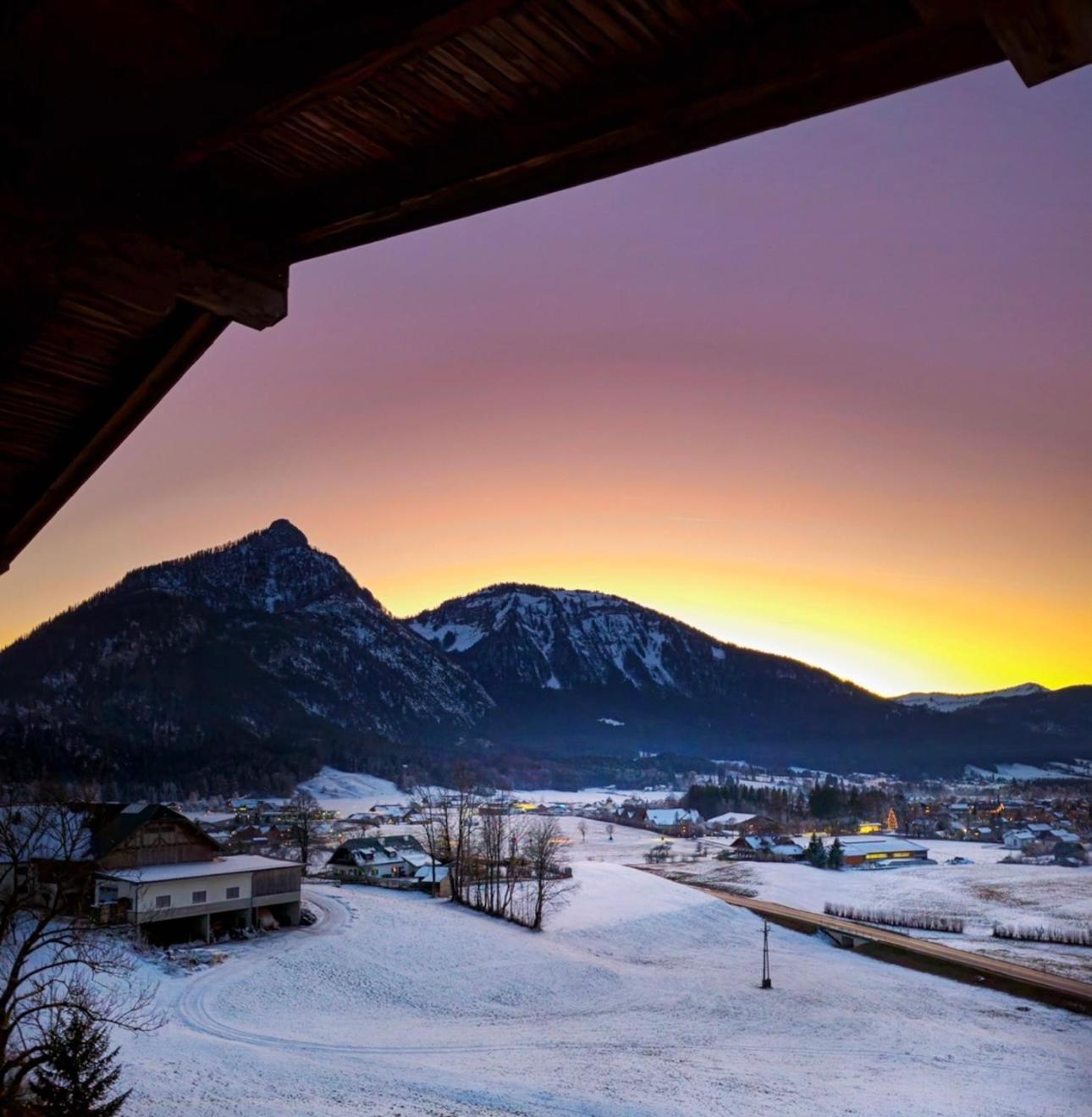 שטרובל Apartment Sunset Am Wolfgangsee מראה חיצוני תמונה